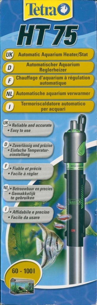 TETRA HT75 60 - 100 LITER AUTOMATISCHE AQUARIUM VERWARMER beschikbaar voor biedingen