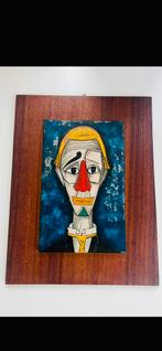 Bernard Buffet “Tete de Clown” vintage portret, Antiek en Kunst, Ophalen of Verzenden