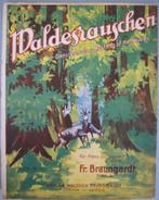 FR. Braungardt Sheet Music - Waldesrauschen, Muziek en Instrumenten, Bladmuziek, Les of Cursus, Ophalen of Verzenden, Klassiek