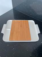 Gusta serveerschaal met een uitneembare bamboe serveerplank., Huis en Inrichting, Keuken | Servies, Overige materialen, Ophalen of Verzenden