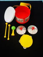 vintage Fisher Price Marching Band Drum Marching Band 1979, Ophalen of Verzenden, Zo goed als nieuw, Speelset