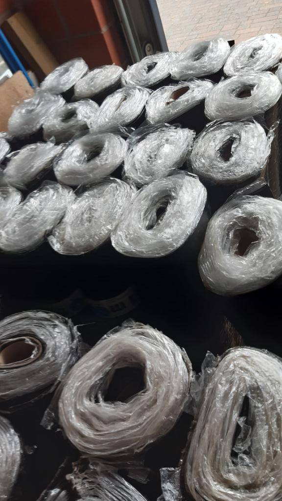 Dakleer, Doe-het-zelf en Verbouw, Dakpannen en Dakbedekking, Zo goed als nieuw, Dakleer, Overige materialen, Zwart, 15 m² of meer