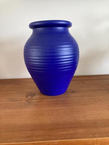 Design / Vintage Vaas – Lapis Lazuli Blauw – 29 cm beschikbaar voor biedingen