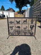Uniek Metalen Haardscherm, Ophalen, Zo goed als nieuw, IJzer, Tuinhek