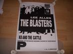 Poster Paradiso 1985 Lee Allen, The Blasters, Gebruikt, Ophalen of Verzenden, Muziek