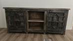 Bruin bohemian ibiza style kast. L170 B43 H73, Huis en Inrichting, Kasten | Dressoirs, Bohemian kast., 150 tot 200 cm, Teakhout
