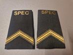Rangen sergeant-specialist DT2000 (SPEC), Verzamelen, Ophalen of Verzenden, Landmacht, Nederland, Embleem of Badge