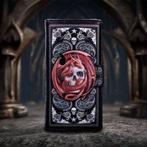 Nieuw! Anne Stokes Embossed Portemonnee Skull Embrace