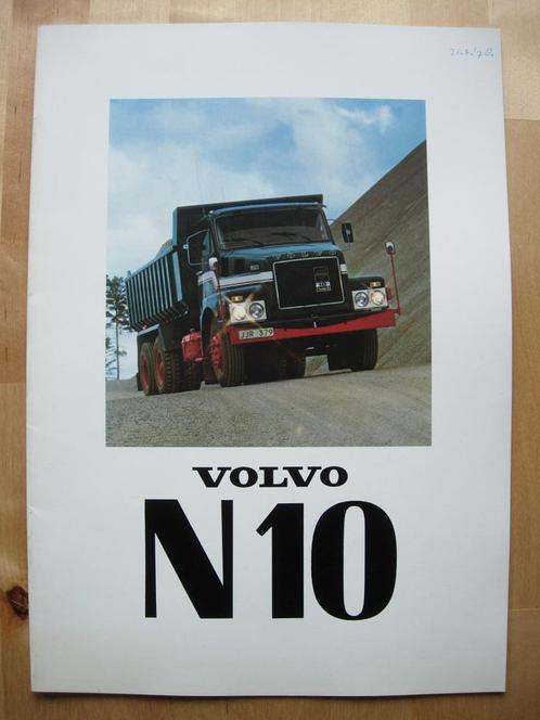 Volvo N10 Brochure 1976 – Torpedo Neus – N 10 - NL, Boeken, Auto's | Folders en Tijdschriften, Zo goed als nieuw, Volvo, Ophalen