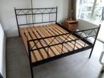 ledikant 160*200 cm, Ophalen, Gebruikt, Zwart, Tweepersoons