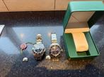 Rolex set, Sieraden, Tassen en Uiterlijk, Horloges | Heren, Staal, Verzenden, Polshorloge, Zo goed als nieuw