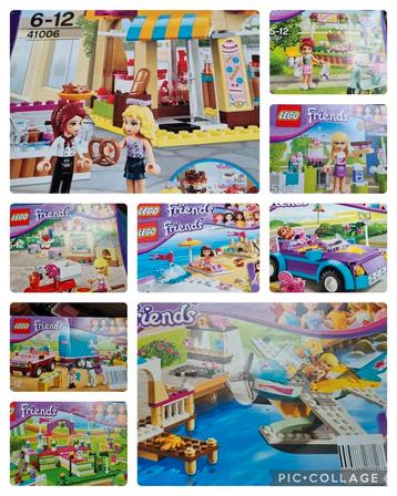 Diverse lego friends sets, 41006 bakkerij, 3186, 41092 etc beschikbaar voor biedingen