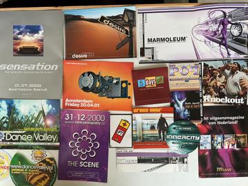 Flyers Amsterdam Clubs & Disco's Jaren 2000 beschikbaar voor biedingen