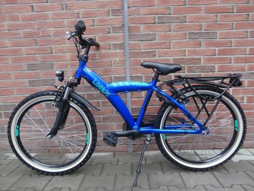 ALS NIEUW! Loekie Snake 22 inch met 3 versnellingen. Kobalt, Fietsen en Brommers, Fietsen | Jongens, Zo goed als nieuw, 22 inch