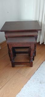 Uitschuifbare houten bijzettafels - DIY project, Ophalen