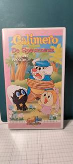 vintage jaren 90 videoband vhs calimero de speurneus, Alle leeftijden, Ophalen of Verzenden, Overige typen