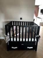 Zwarte Babybox Rechthoekig - In Prima Staat!, Ophalen of Verzenden, Zo goed als nieuw, Ledikant