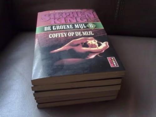 Stephen King - De groene mijl (complete 6 delen), Boeken, Thrillers, Gelezen, Nederland, Ophalen of Verzenden