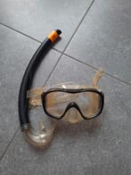 Duikbril + snorkel Tribord, Verzenden, Zo goed als nieuw, Snorkelset