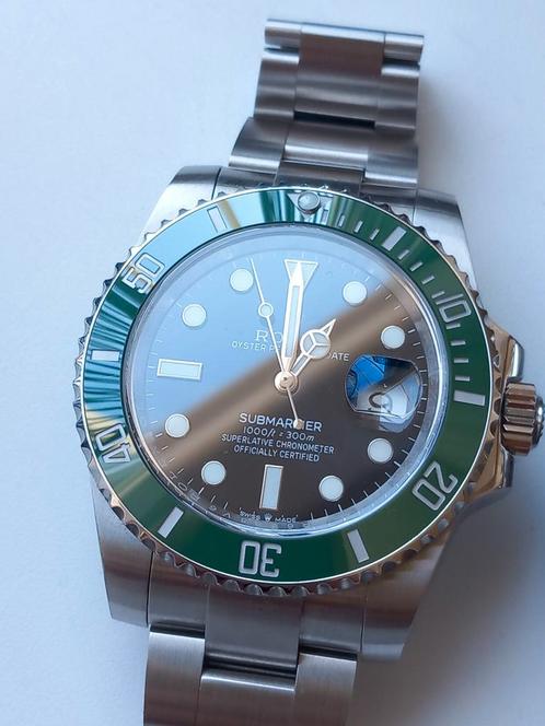 Rolex Submariner Starbucks 126610LV, Sieraden, Tassen en Uiterlijk, Horloges | Heren, Zo goed als nieuw, Rolex, Staal, Staal, Ophalen of Verzenden