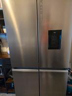 Haier Amerikaanse Koelkast DEFECT, Witgoed en Apparatuur, Koelkasten en IJskasten, Ophalen, 200 liter of meer, 60 cm of meer, Met aparte vriezer