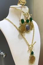 18 karaat marokkaans gouden sieraden set, Ophalen of Verzenden, Nieuw, Goud, Verstelbaar
