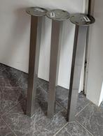 Tafelpoten 3 stuks RVS, Minder dan 50 cm, 50 tot 100 cm, Rond, Ophalen of Verzenden