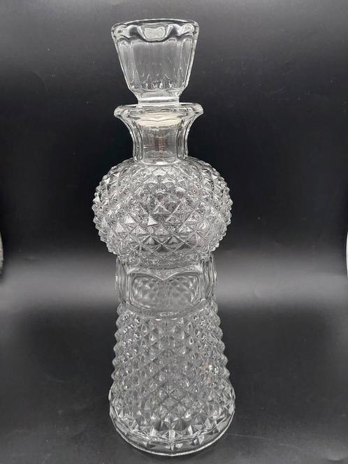 Prachtige vintage karaf, Antiek en Kunst, Antiek | Glas en Kristal, Ophalen of Verzenden