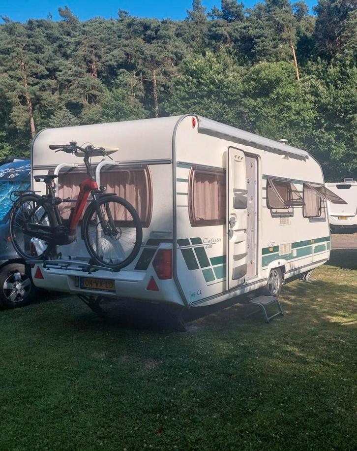 Caravan, Caravans en Kamperen, Caravans, Particulier, tot en met 4, 750 - 1000 kg, Rondzit, Chateau, 2 aparte bedden, Dwarsbed