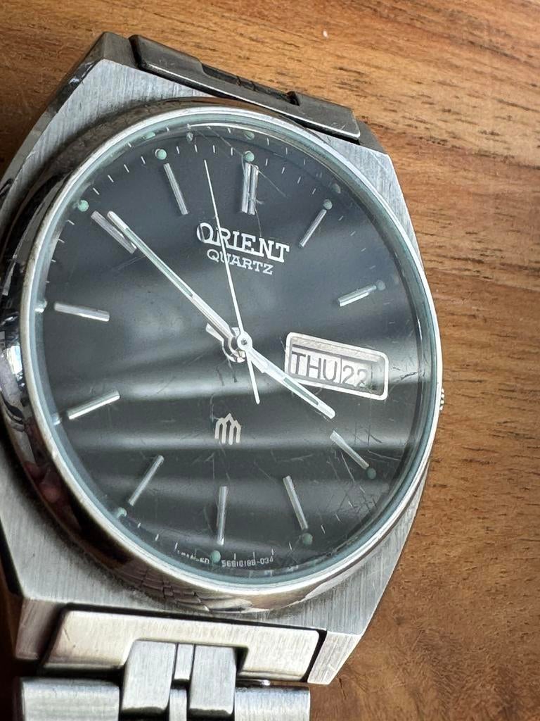 Orient Vintage Horloge, Ophalen of Verzenden, Zo goed als nieuw, Staal, Overige merken