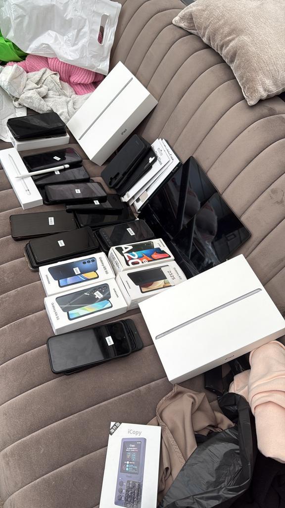 Te Koop - Partij Samsung toestellen, Telecommunicatie, Mobiele telefoons | Samsung, Zo goed als nieuw, Galaxy A, 64 GB, Zwart