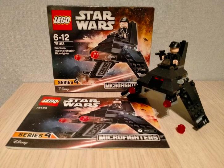 Lego 75163 Star Wars Krennic's Shuttle Microfighter series 4, Kinderen en Baby's, Speelgoed | Duplo en Lego, Zo goed als nieuw