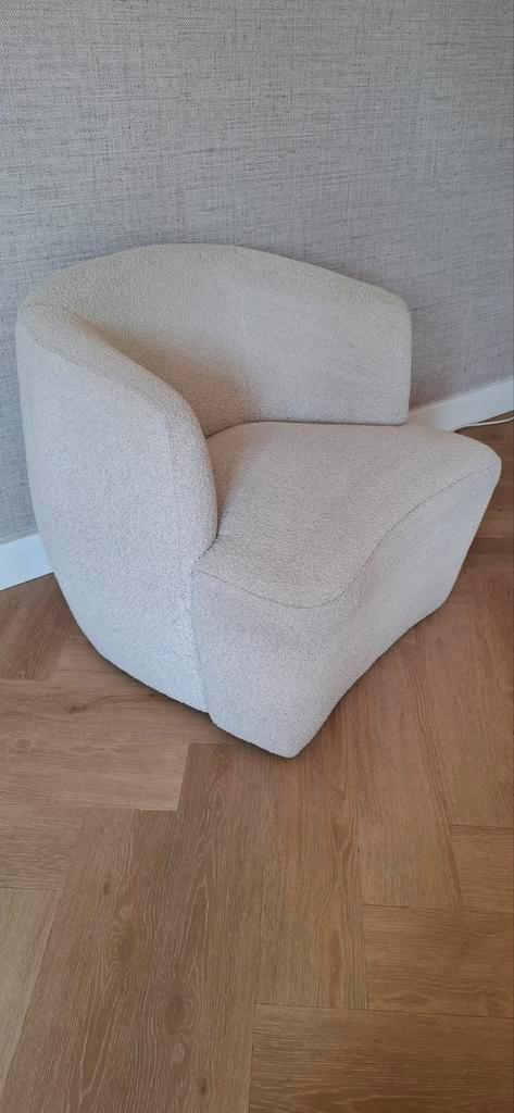 Eleonora fauteuil-Charlotte, Huis en Inrichting, Fauteuils, Zo goed als nieuw, Stof, 75 tot 100 cm, Ophalen