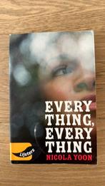 Lijsters, Nicola Yoon - Nicola Yoon, Everything, Everything, Ophalen of Verzenden, Nieuw, Nicola Yoon