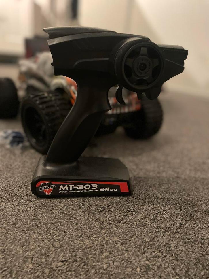 Himoto Bestuurbare Auto - Weinig gebruikt!, Hobby en Vrije tijd, Modelbouw | Auto's en Voertuigen, Gebruikt, Auto, Groter dan 1:32