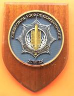 SCHILD : KADERSCHOOL ZUTPHEN Gemeentepolitie, Verzenden, Landmacht, Nederland, Embleem of Badge