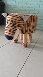 Leuk Tijger Krukje voor Kinderen, Huis en Inrichting, Krukjes, Ophalen, Zo goed als nieuw, Hout