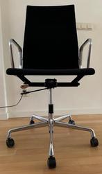 Vitra Eames EA 119 bureaustoel zwart hopsak – gepolijst, Huis en Inrichting, Metaal, Gebruikt, Zwart, Ophalen of Verzenden