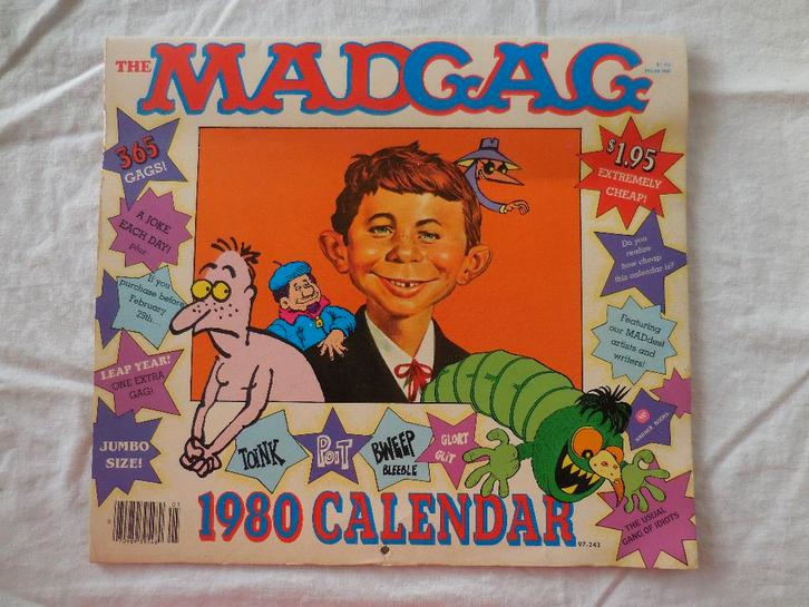 Mad Calender 1980, Diversen, Kalenders, Zo goed als nieuw, Maandkalender, Ophalen