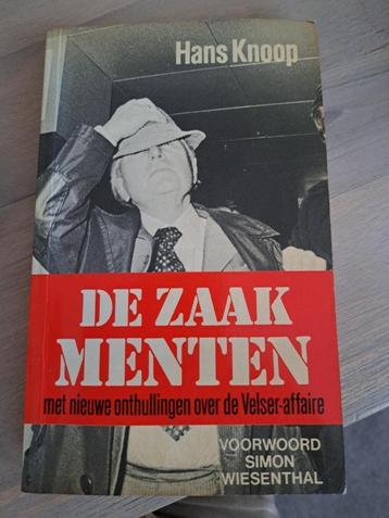 Hans Knoop. De zaak Menten. beschikbaar voor biedingen