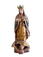 Groot Santos Beeld 'Our lady of Guadalupe', 18de eeuw, Ophalen