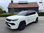 Jeep COMPASS 4xe 240 Plug-in Hybrid Electric S 241PK Leer Ca, Auto's, Jeep, Automaat, Adaptive Cruise Control, 4 cilinders, Wit
