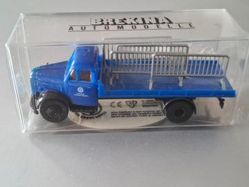 1:87 politie THW Borgward B4500 dranghekken Brekina OVP € 7 beschikbaar voor biedingen