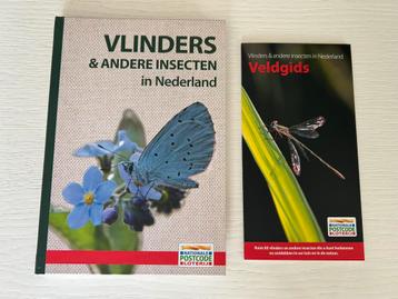 Vlinders & andere insecten in Nederland incl veldgids beschikbaar voor biedingen