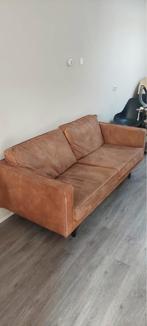 Be Pure Cognac Bank, Huis en Inrichting, Banken | Bankstellen, Ophalen, Gebruikt, Tweepersoons, 75 tot 100 cm