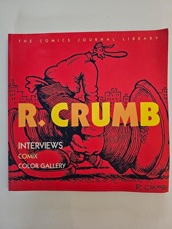 Comics Journal met R. Crumb, Boeken, Stripboeken, Eén stripboek, Ophalen of Verzenden