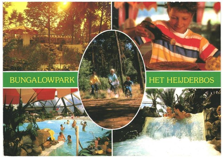 909921 Heijen Limburg Het Heijderbos Gelopen met postzegel, Verzamelen, Ansichtkaarten | Nederland, Gelopen, Limburg, 1980 tot heden