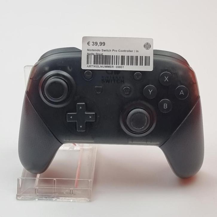 Nintendo Switch Pro Controller Zwart, Spelcomputers en Games, Spelcomputers | Nintendo Switch, Gebruikt