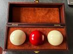 Ivoren biljartballen (voor het jaar 1938), Ophalen of Verzenden, Gebruikt, Keu of Ballen
