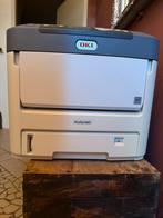 Oki Pro 7411WT witte toner printer A4, Computers en Software, Printers, Ophalen of Verzenden, Zo goed als nieuw, Printer